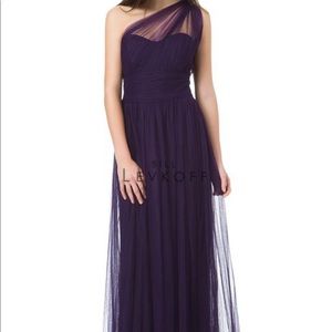 Bill Levkoff Plum Bridesmaid Gown worn once